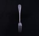 A Victorian Old English pattern sterling silver dessert fork