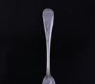 A Victorian Old English pattern sterling silver dessert fork