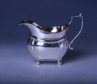 A George V sterling silver cream jug