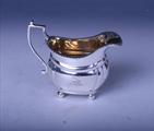 A George V sterling silver cream jug