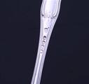 Three George III King's hourglass pattern sterling silver table spoons