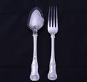 Collection of Victorian sterling silver flatware