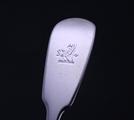 A William IV sterling silver fiddle pattern fish slice