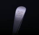 A George IV Old English pattern sterling silver dessert spoon