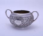 COLONIAL: A Victorian sterling silver four piece tea and coffee service for the Indian market