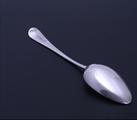A George III Old English pattern sterling silver table spoon