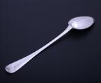 A Regency period sterling Old English pattern silver gravy spoon