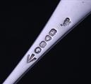 A Victorian sterling silver table spoon