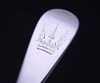 A Victorian sterling silver spoon