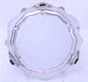 A 19th century Old Sheffield silver plated salver