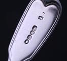 A William IV fiddle and thread pattern sterling silver table spoon