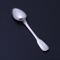A George IV sterling silver dessert spoon