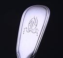 A George IV sterling silver dessert spoon