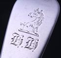 A George IV sterling silver antique spoon