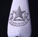 A George III sterling silver Old English pattern fork