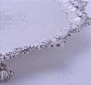 A George II sterling silver armorial salver