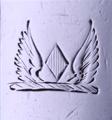 A William IV King's Husk pattern sterling silver dessert spoon