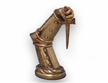 THE WALLACE SEAL: Rare and monumental Victorian desk seal for the Chief of Clan Wallace