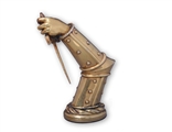 THE WALLACE SEAL: Rare and monumental Victorian desk seal for the Chief of Clan Wallace