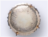 MENTMORE: An important George III Irish silver gilt salver