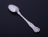 A Victorian King's pattern sterling silver table spoon