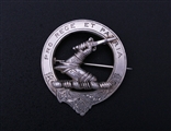 CAMERON: A Scottish provincial sterling silver clan badge