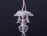 THE HAGUE: Fine and impressive armorial silver fork and spoon