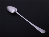 A George III sterling silver Old English pattern silver basting spoon
