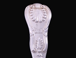 A set of 12 William IV King's pattern sterling silver table forks
