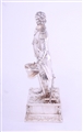 NELSON: A fine and rare Edwardian silver model of Admiral Lord Nelson