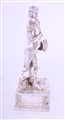 NELSON: A fine and rare Edwardian silver model of Admiral Lord Nelson