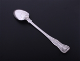 A Victorian King's pattern sterling silver basting spoon