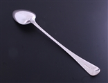 A George III Old English pattern sterling silver basting spoon