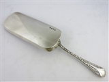 Victorian Newton Pattern silver Crumb Scoop, 1890