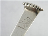 George IIII Onslow pattern silver Basting Spoon, 1771