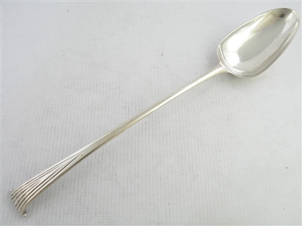 George IIII Onslow pattern silver Basting Spoon, 1771