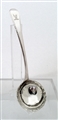 George III Sterling Silver Feather Edged Sauce Ladle 1801