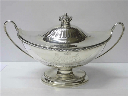 Georgian Silver Soup Tureen