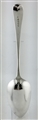 Antique George III hallmarked Sterling Silver Old English Pattern Tablespoon 1806