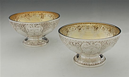 Pair of Silver Bowls