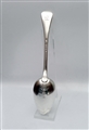 Antique Victorian Sterling Silver Lamerie Pattern Dessert Spoon 1857