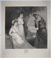 Antique portrait print of the Marchioness of Donegall