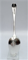 Antique hallmarked Sterling Silver George III Old English Pattern Dessert Spoon 1802