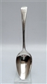 Antique Sterling Silver George III Old English Pattern Dessert Spoon 1802