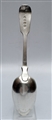 Antique Victorian hallmarked Sterling Silver Fiddle Pattern Dessert Spoon, 1847