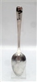 Antique hallmarked Sterling Silver George III Old English Patten Dessert Spoon 1804