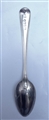 Antique hallmarked Sterling Silver George III Old English Thread Pattern Dessert Spoon 1795