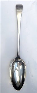 Antique hallmarked Sterling Silver George III Old English Pattern Table Spoon 1784