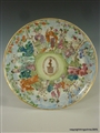 Chinese Porcelain Armorial Plate with CAULFIELD Family & Clan Arms. Daoguang Emperor 中国广东纹章瓷皇帝道光帝