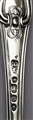 Antique Sterling Silver Victorian Kings Hourglass Pattern Sauce Ladle 1838